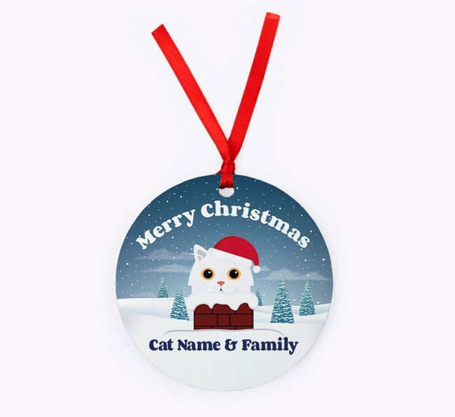 Chimney: Personalized {breedCommonName} Christmas Decoration